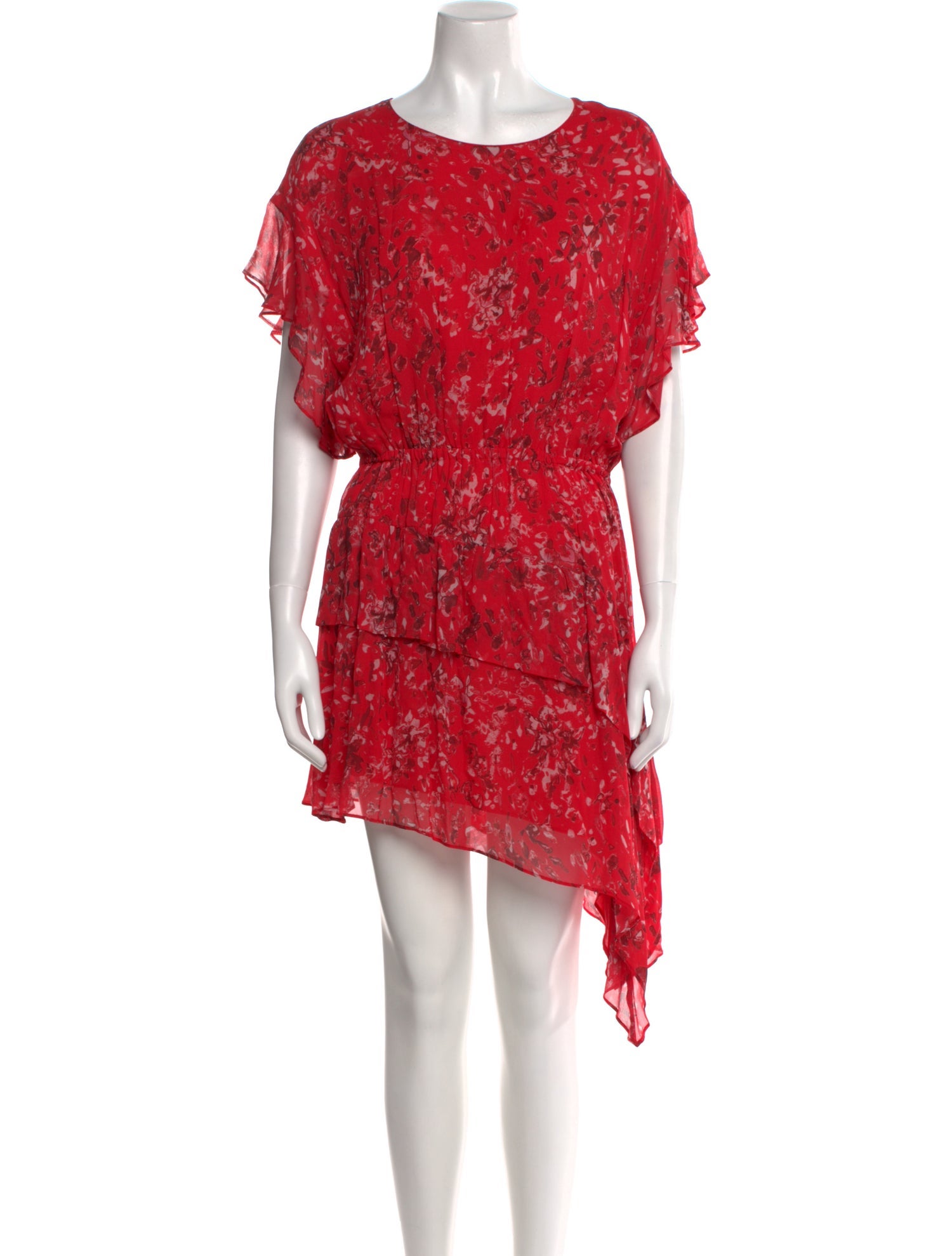 Iro Floral Print Midi Length Dress