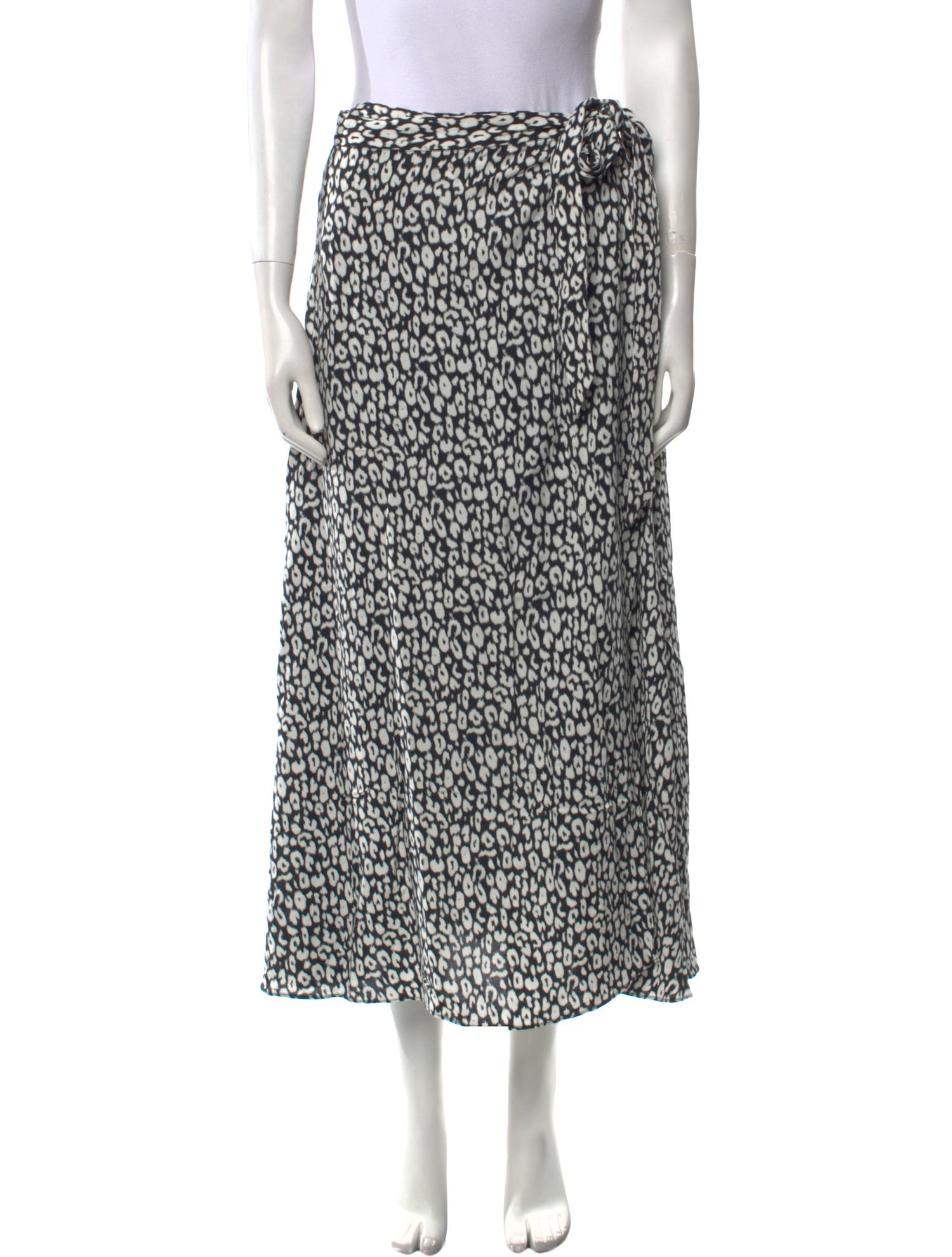 Iro Printed Midi Length Skirt