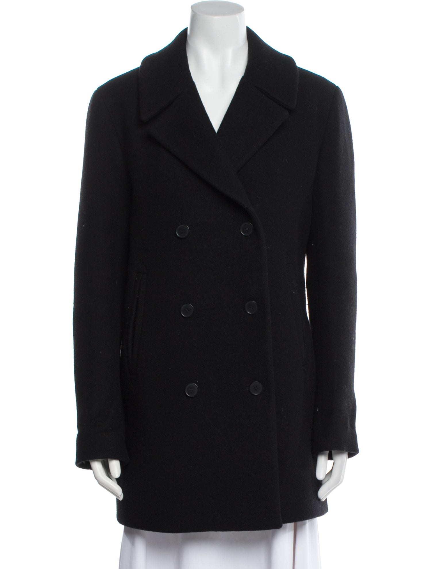 Iro Virgin Wool Peacoat