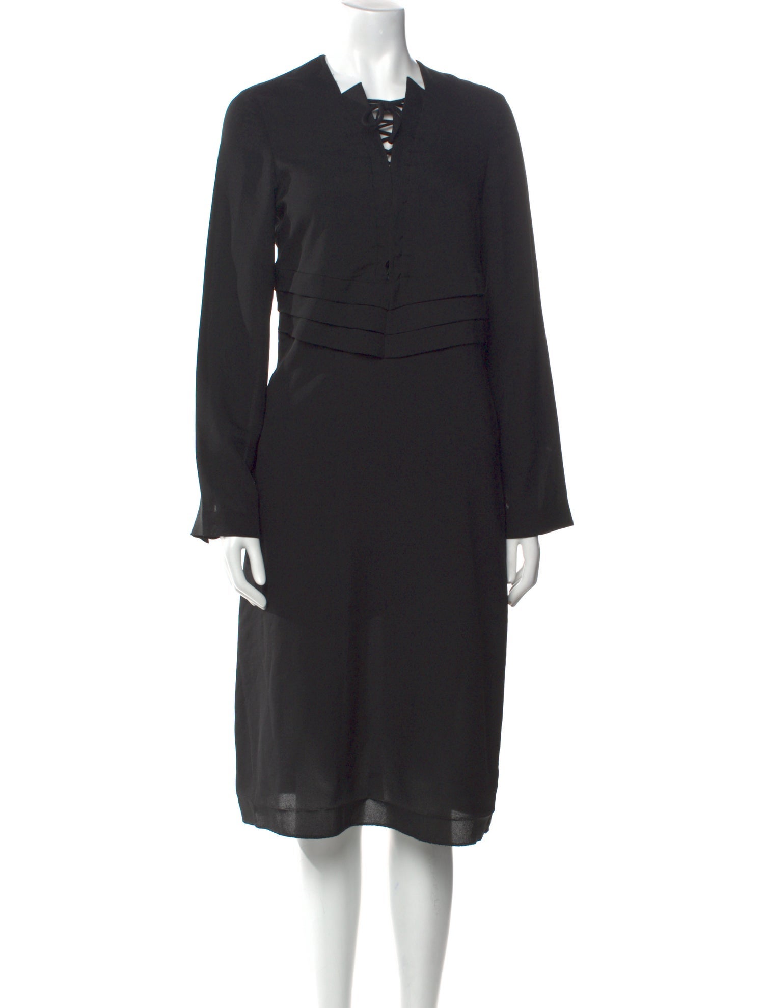 Iro Tie Neck Midi Length Dress