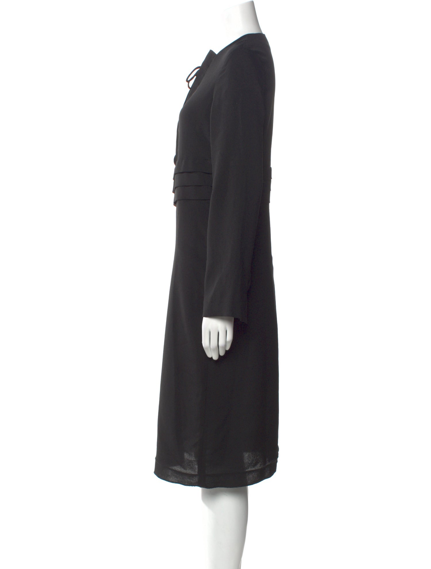 Iro Tie Neck Midi Length Dress