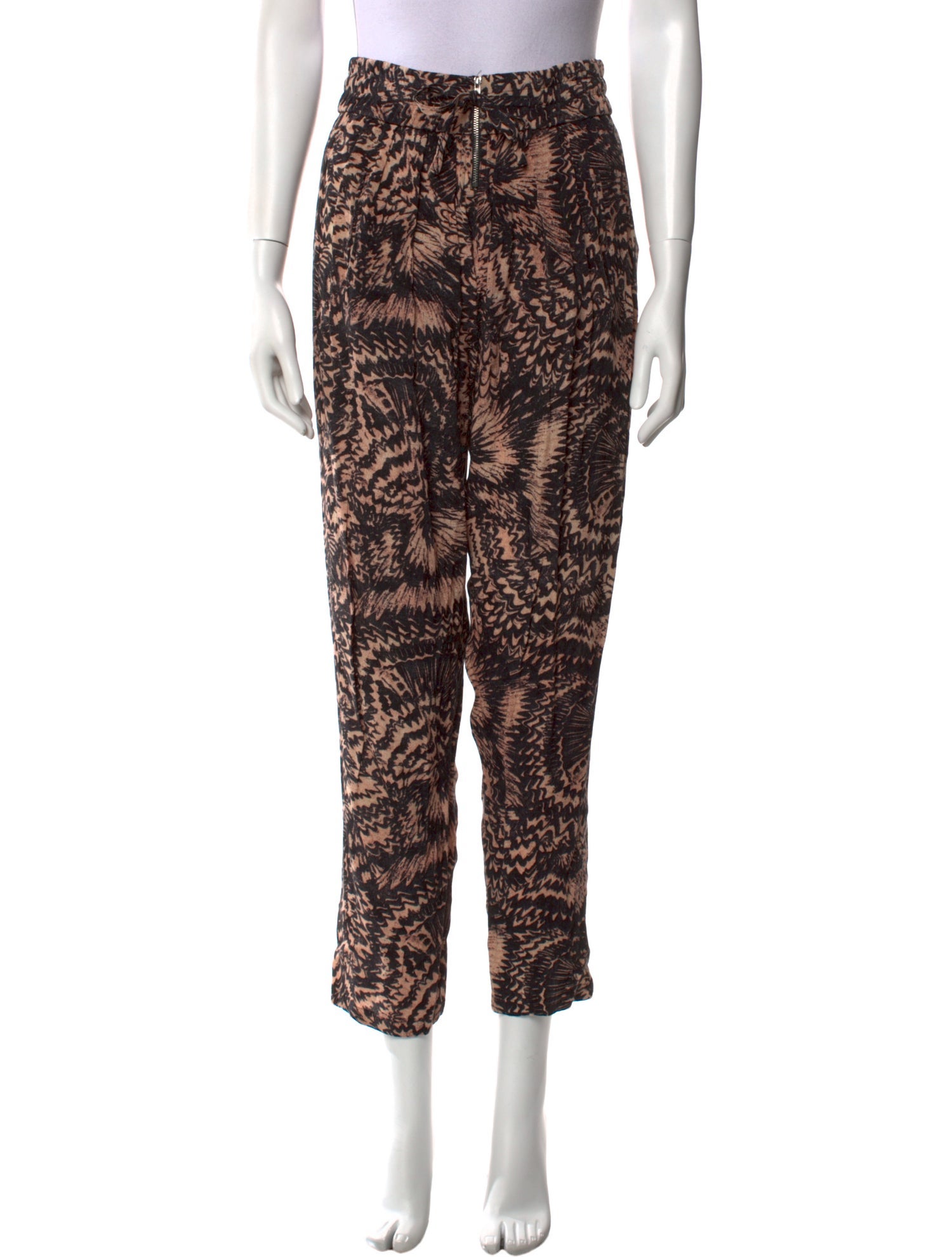 Iro Printed Skinny Leg Pants