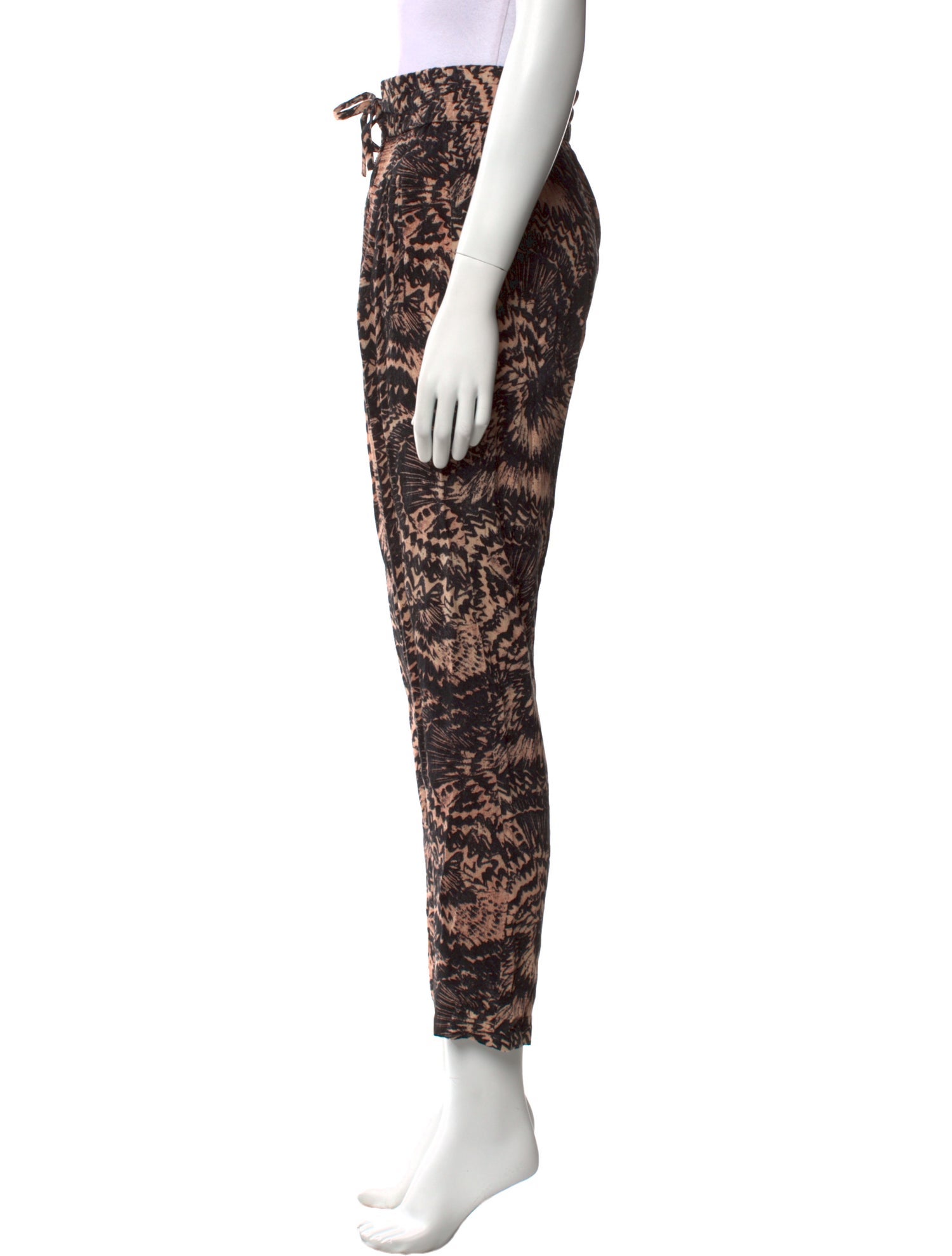 Iro Printed Skinny Leg Pants