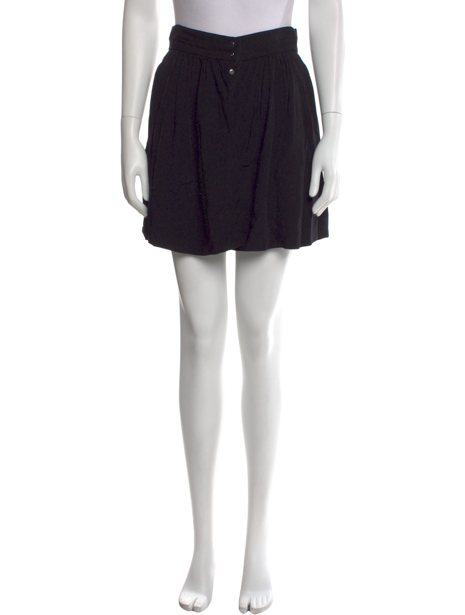 Iro Pleated Accents Mini Skirt