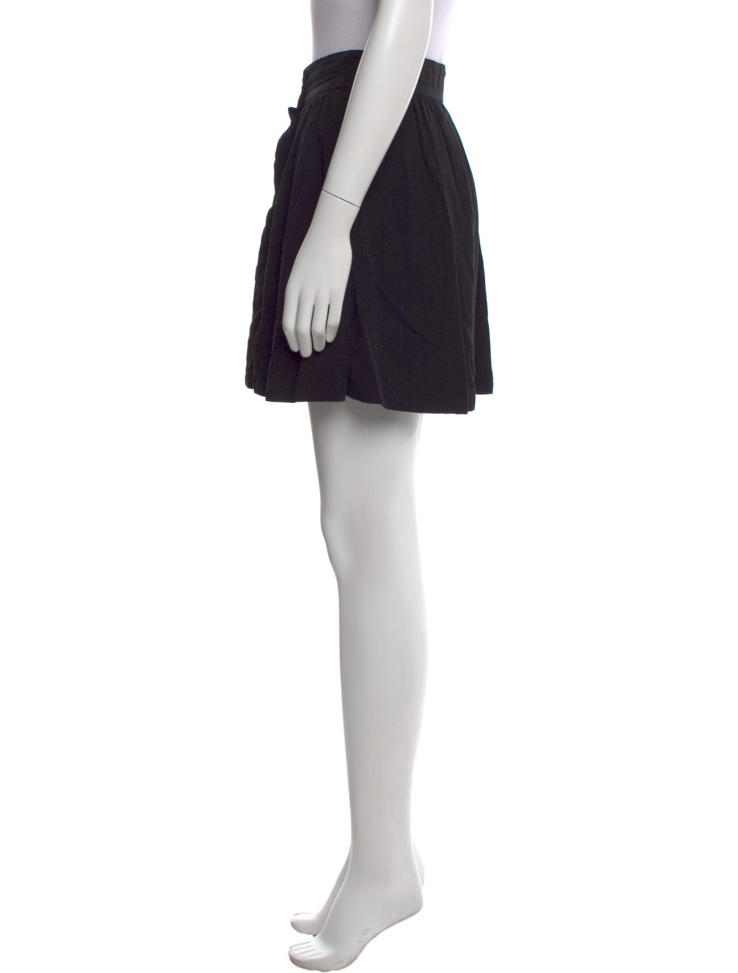 Iro Pleated Accents Mini Skirt