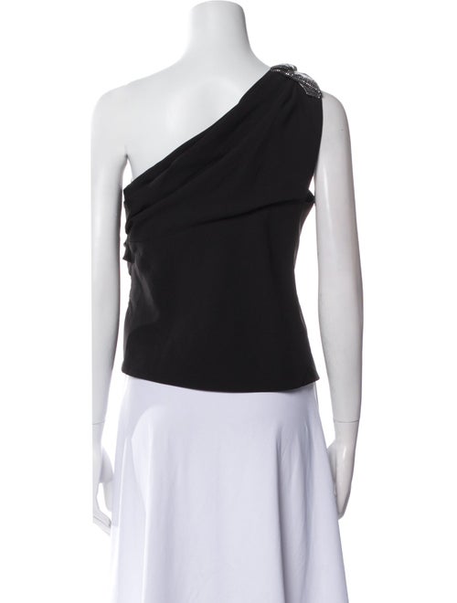 Iro One-Shoulder Sleeveless Crop Top