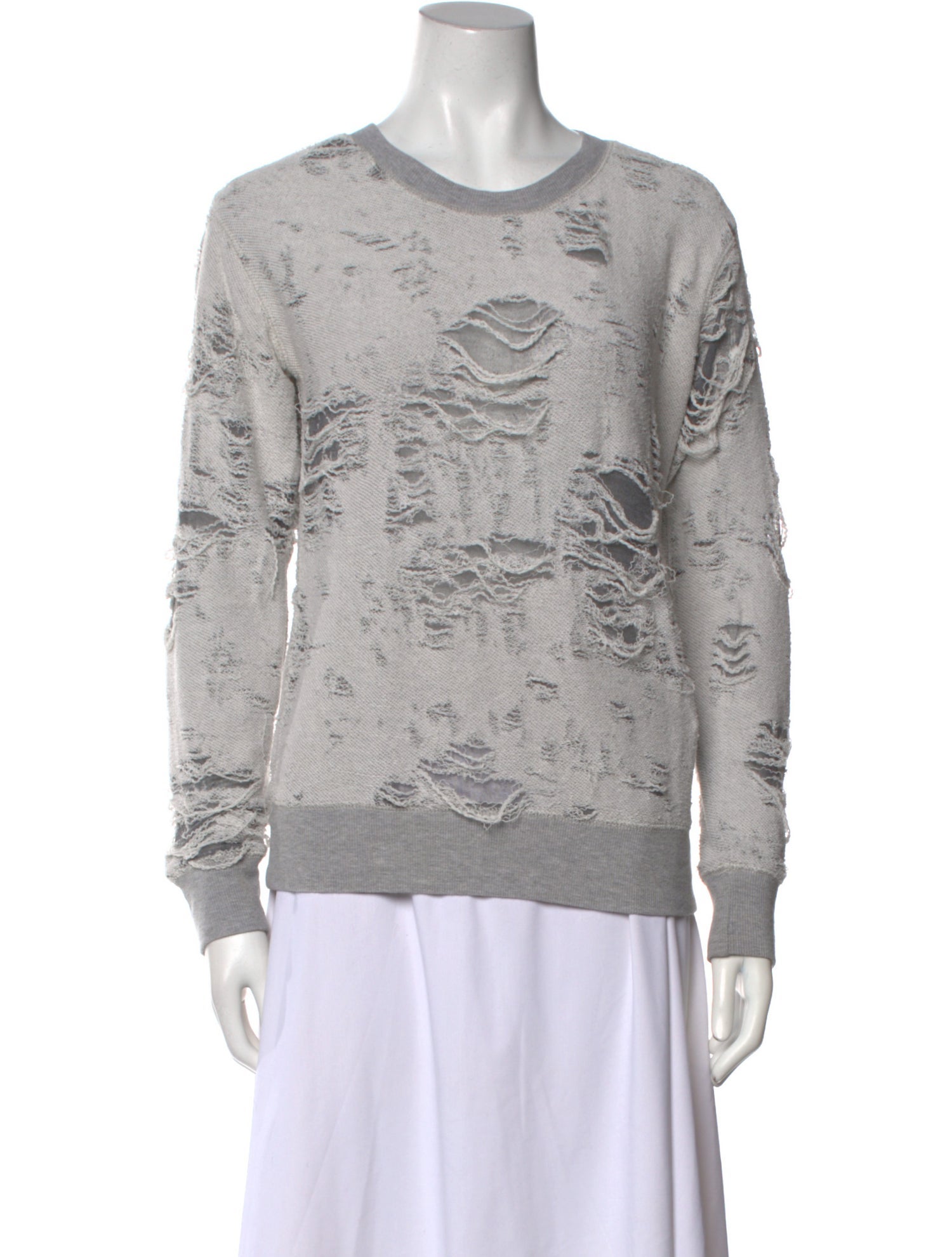 Iro Crew Neck Long Sleeve Sweatshirt