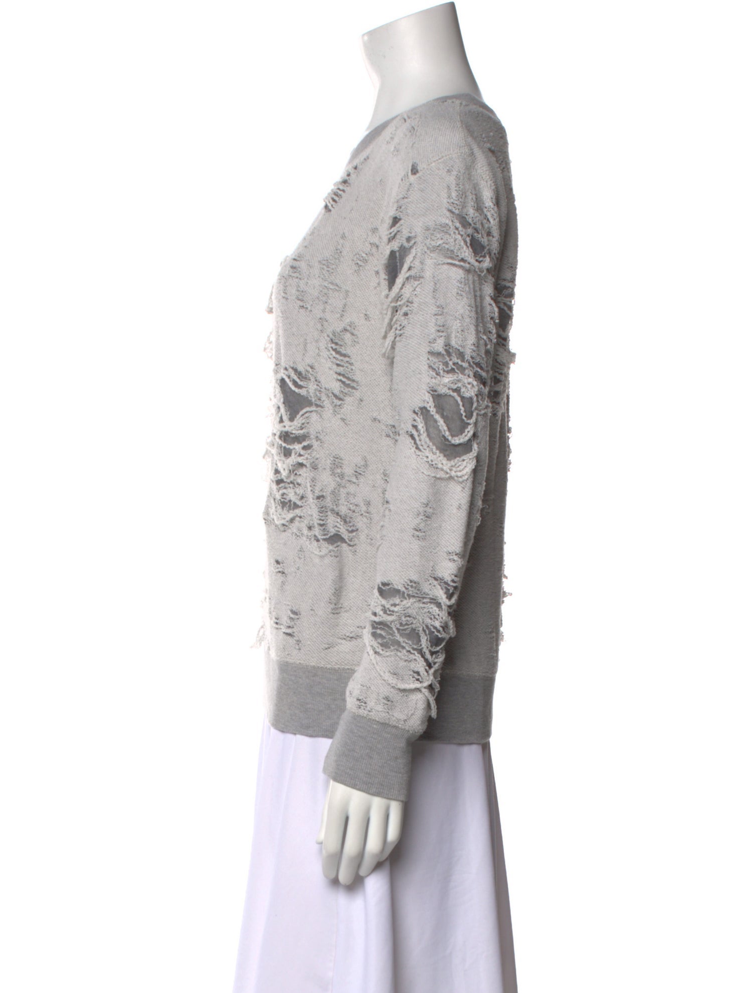 Iro Crew Neck Long Sleeve Sweatshirt