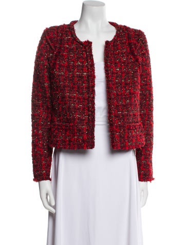 Iro Jackets Wool Tweed Pattern Evening Jacket Us10, Fr42 | L