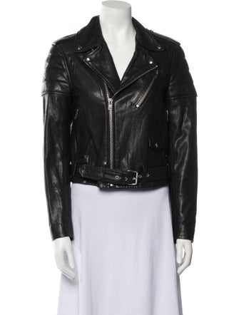 Iro Lamb Leather Biker Jacket