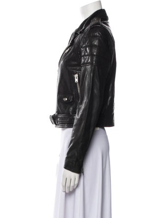 Iro Lamb Leather Biker Jacket