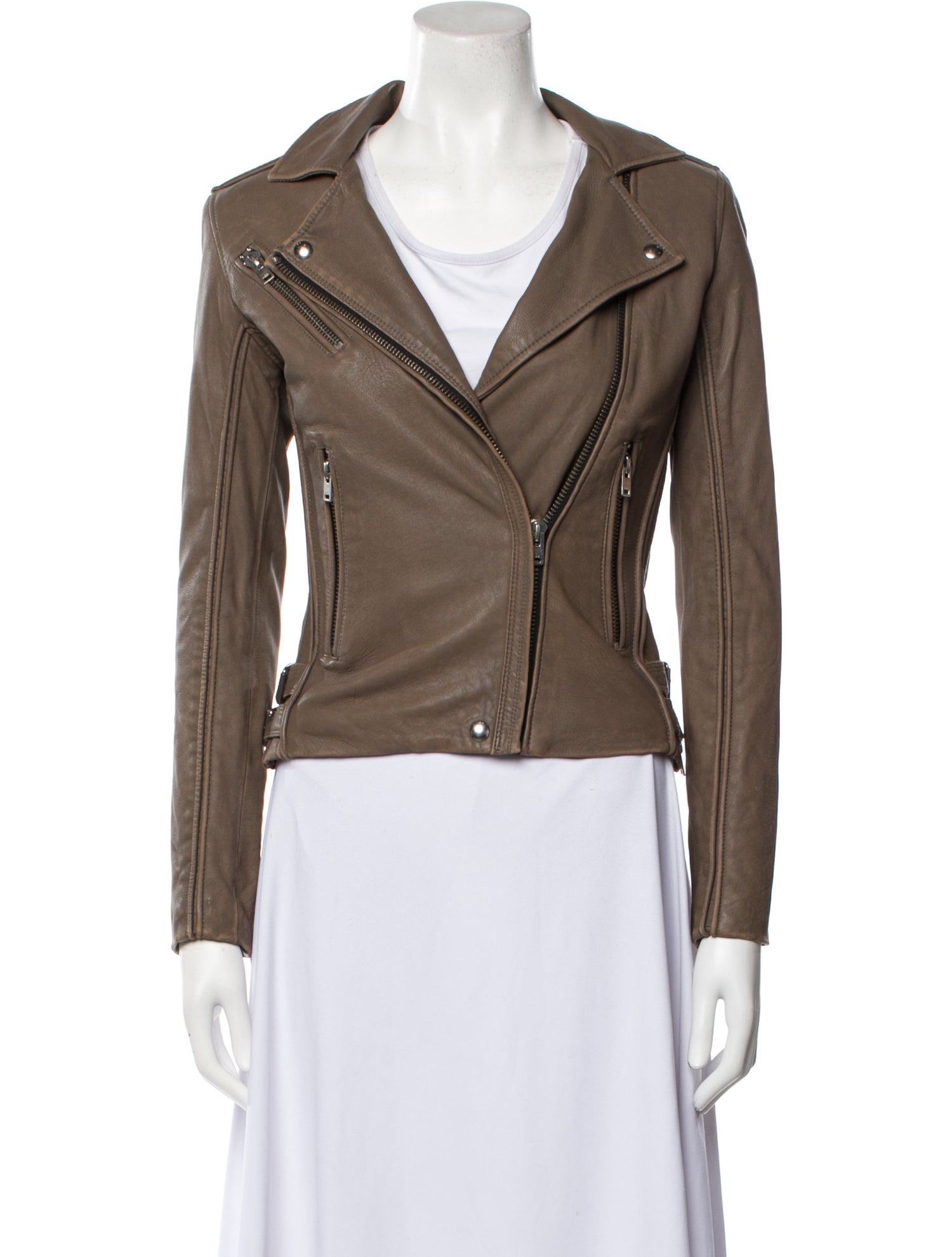 Iro Leather Biker Jacket