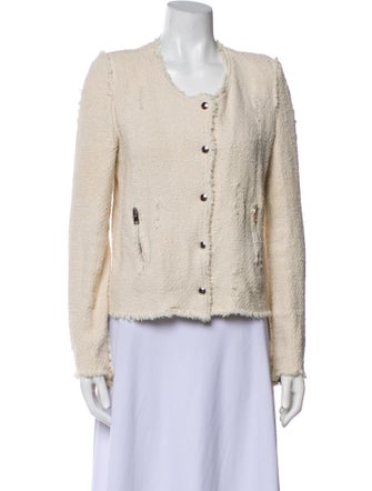 Iro Tweed Pattern Jacket