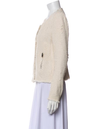 Iro Tweed Pattern Jacket