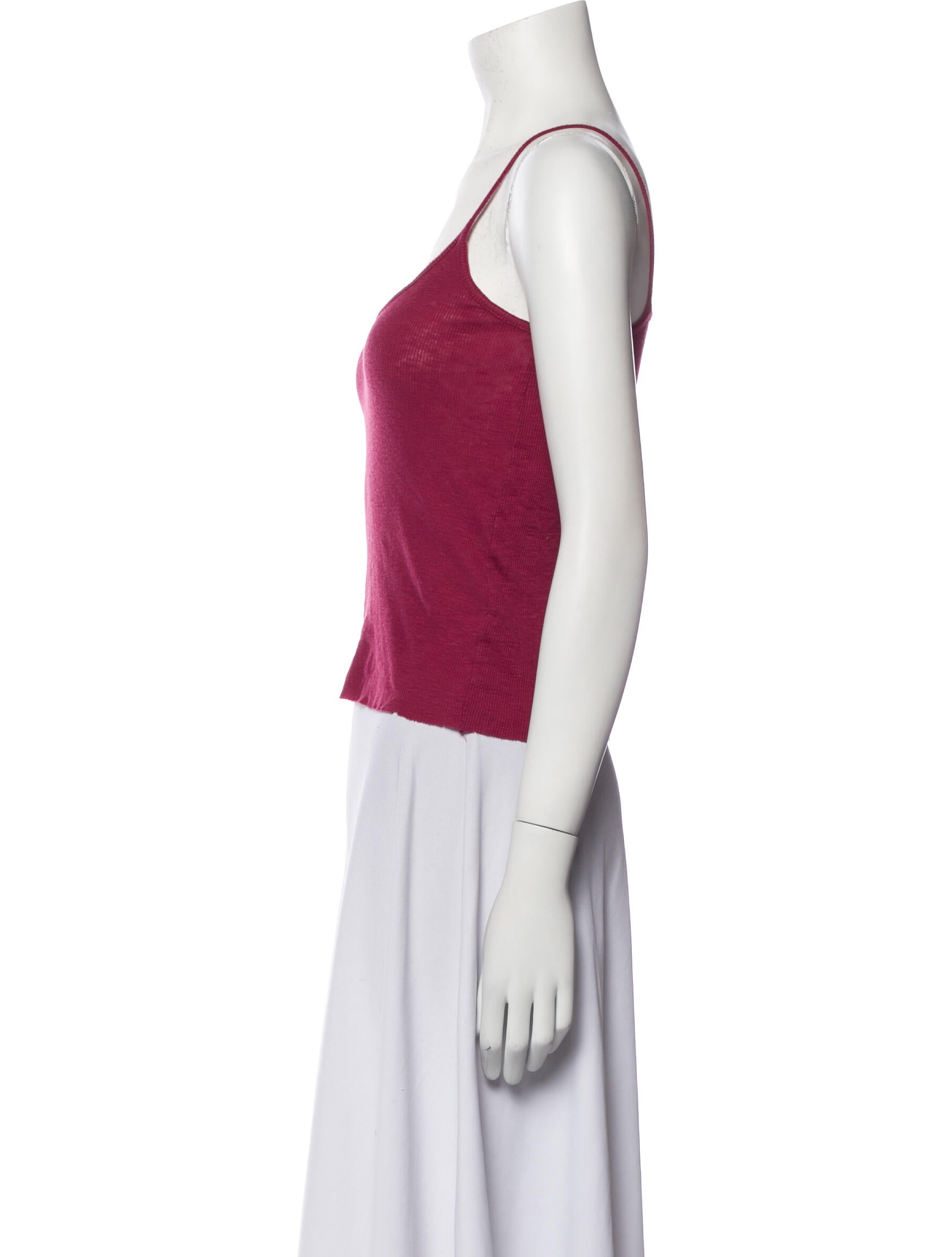 Iro Scoop Neck Sleeveless Top