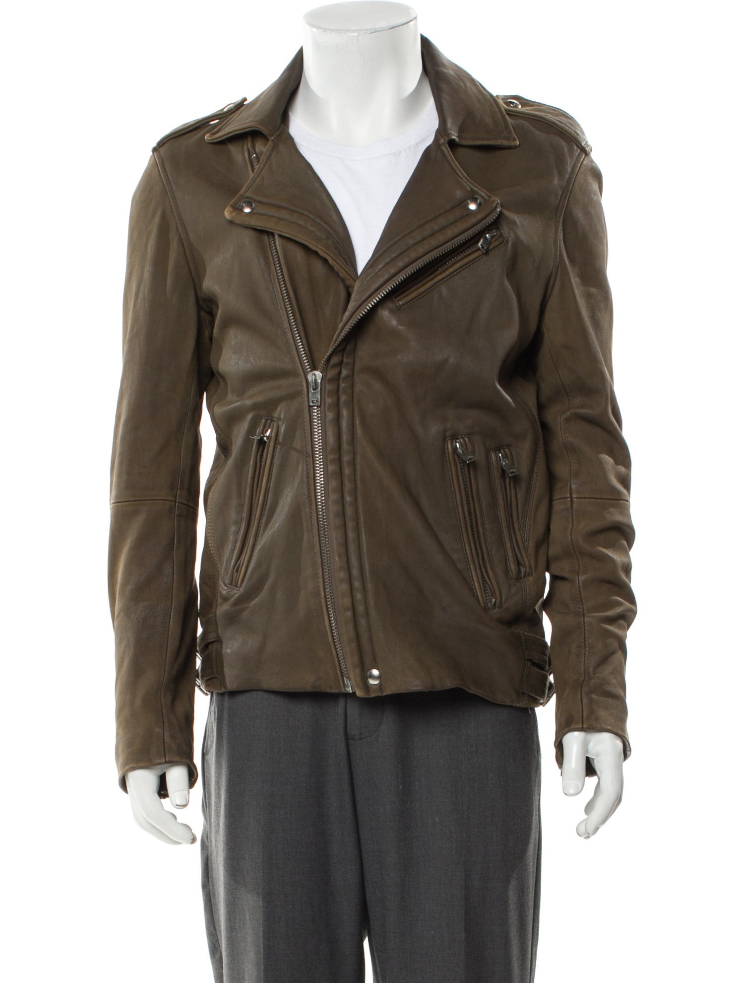 Iro Lamb Leather Moto Jacket