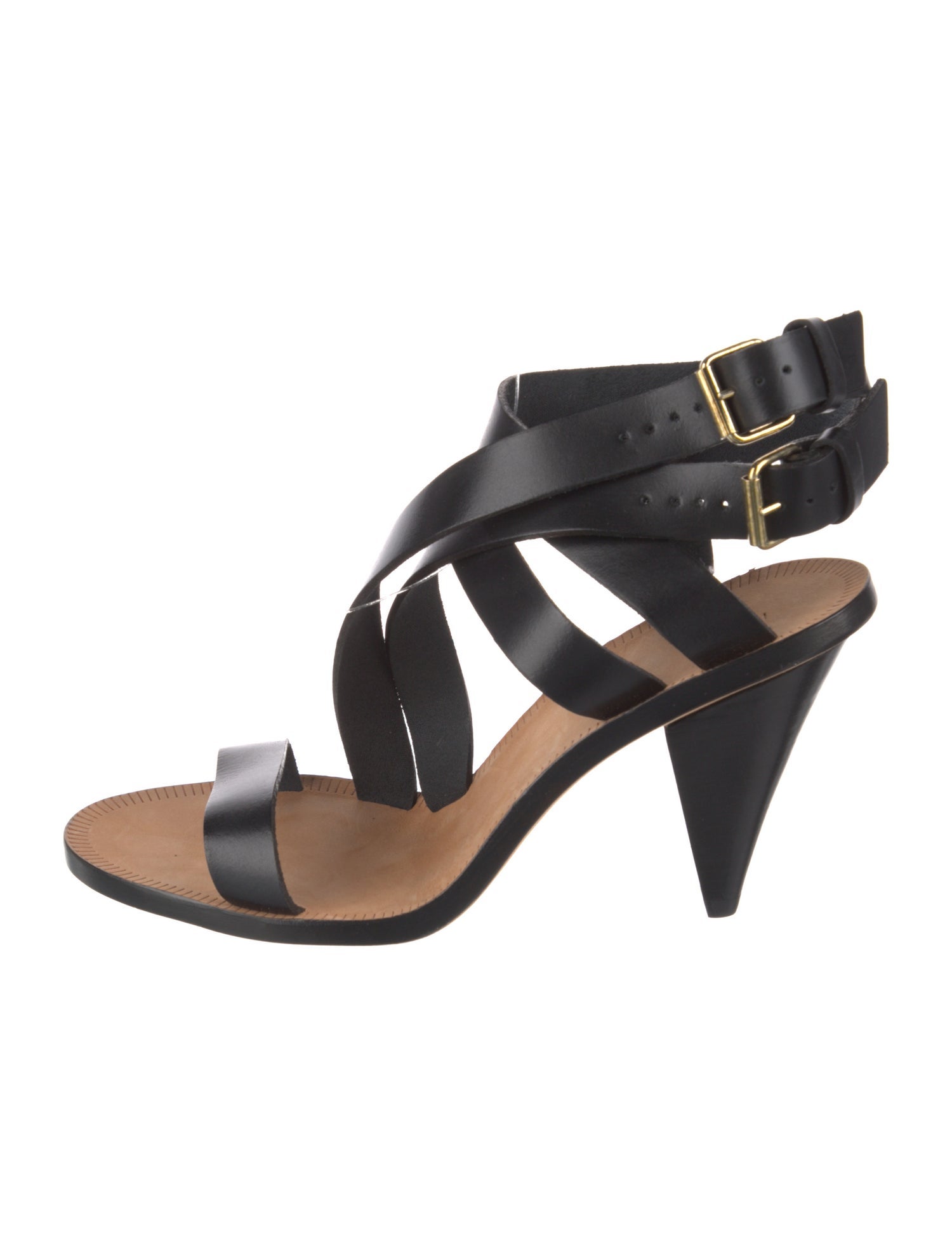 Iro Leather Slingback Sandals