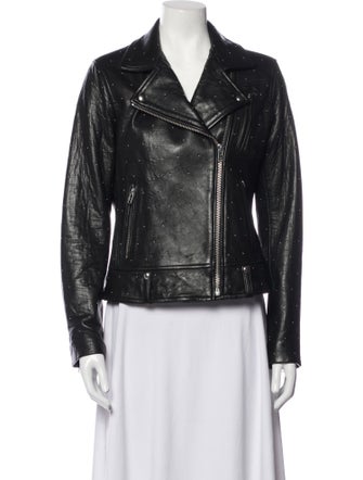 Iro Lamb Leather Biker Jacket