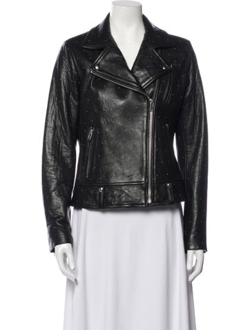 Iro Jackets Lamb Leather Biker Jacket M