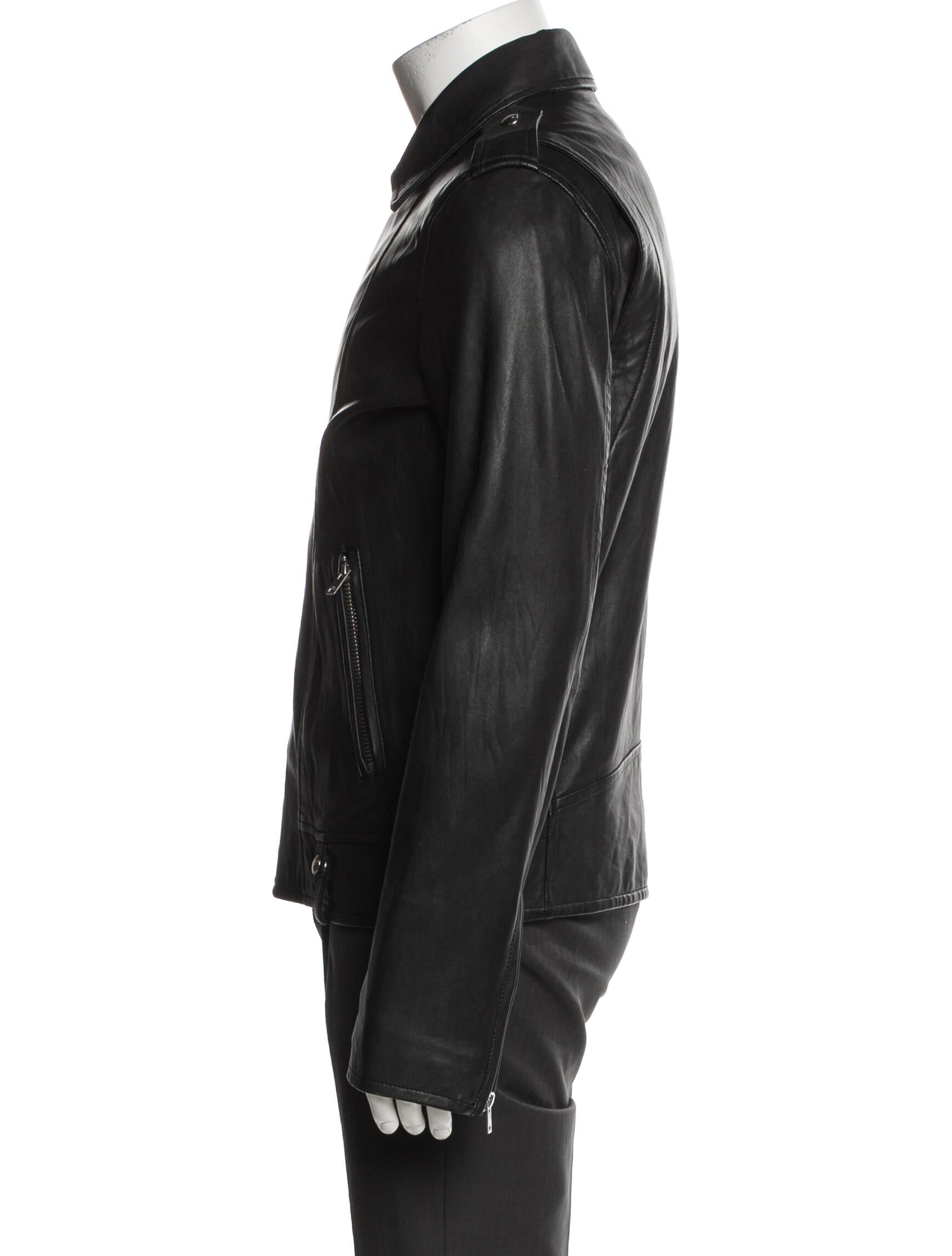 Iro Lamb Leather Moto Jacket