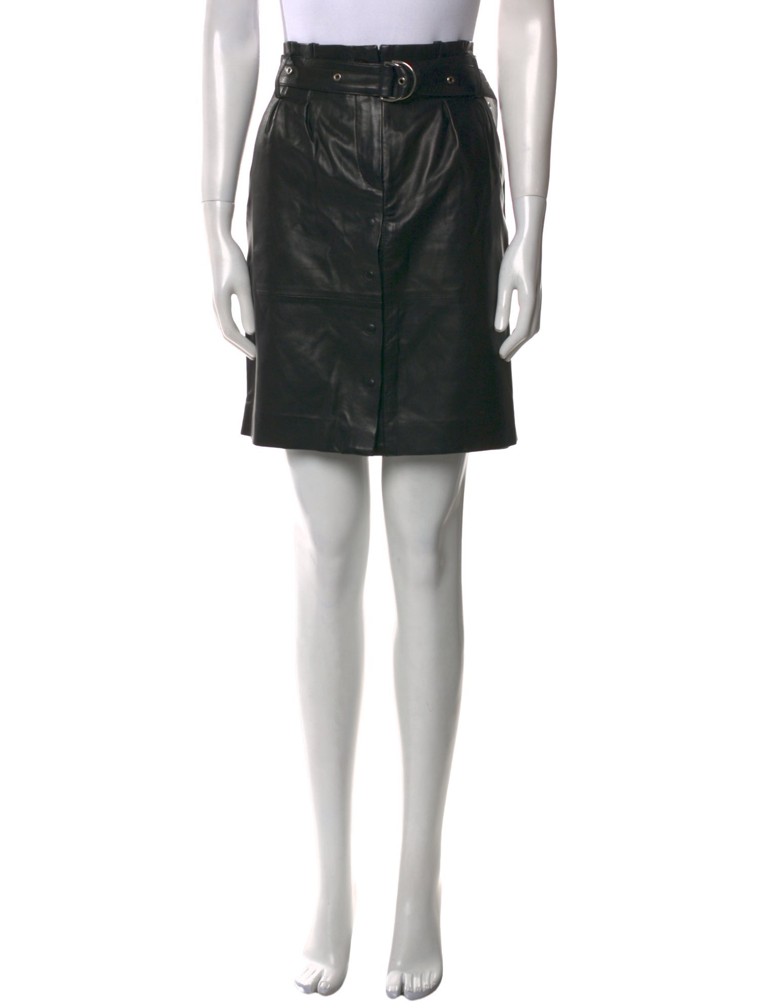 Iro Lamb Leather Mini Skirt