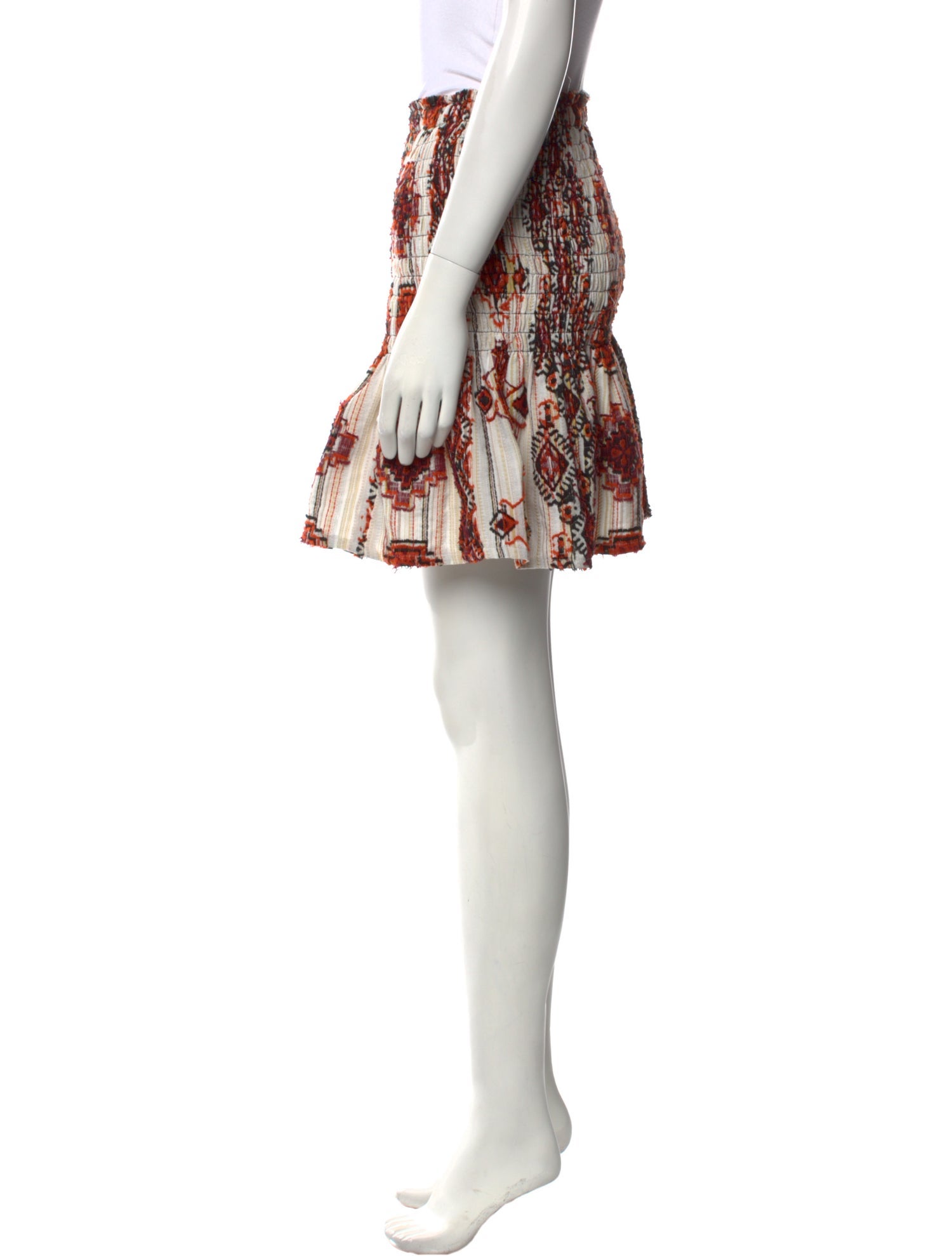 Iro Paisley Print Mini Skirt