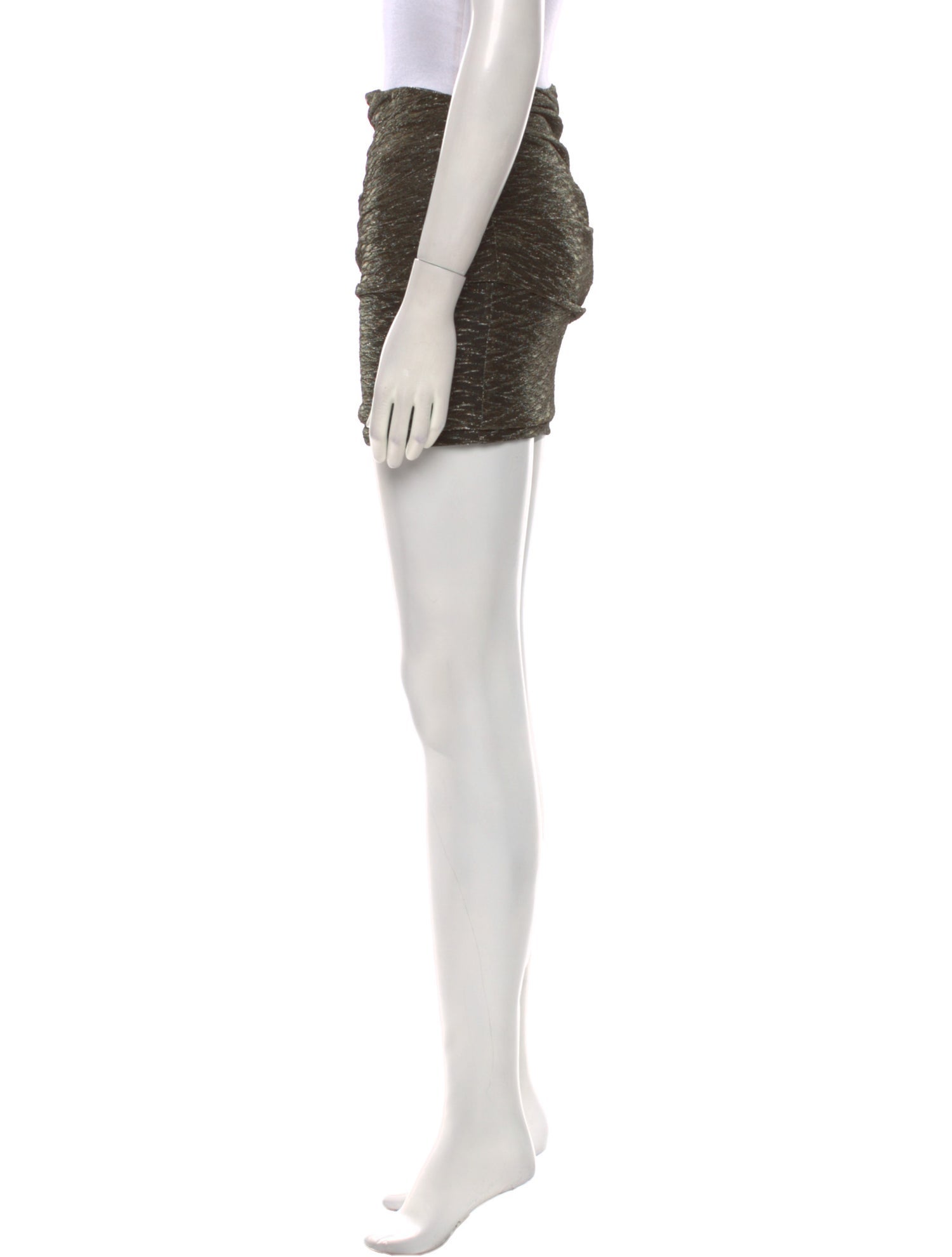 Iro Pleated Accents Mini Skirt