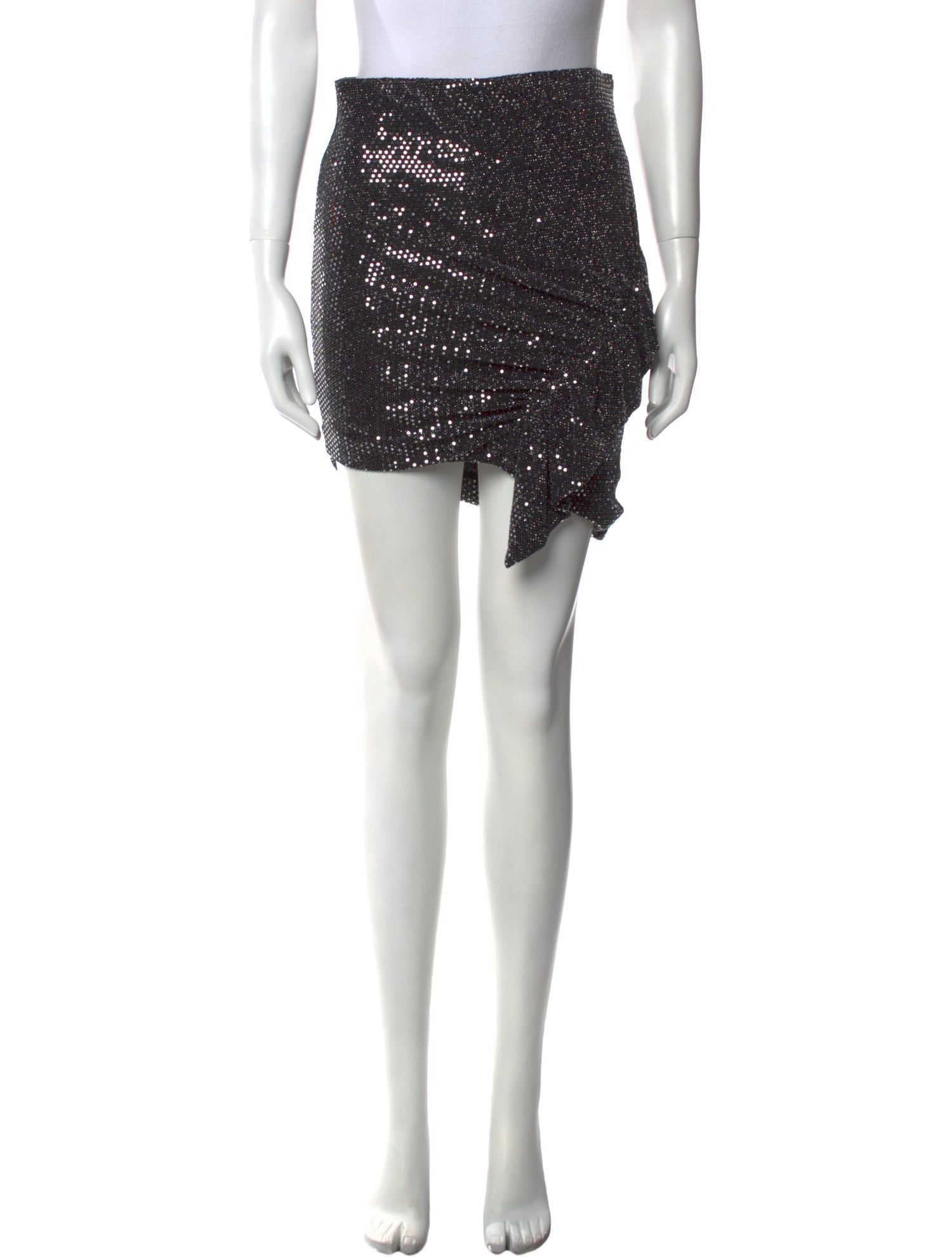 Iro Sequin Embellishments Mini Skirt