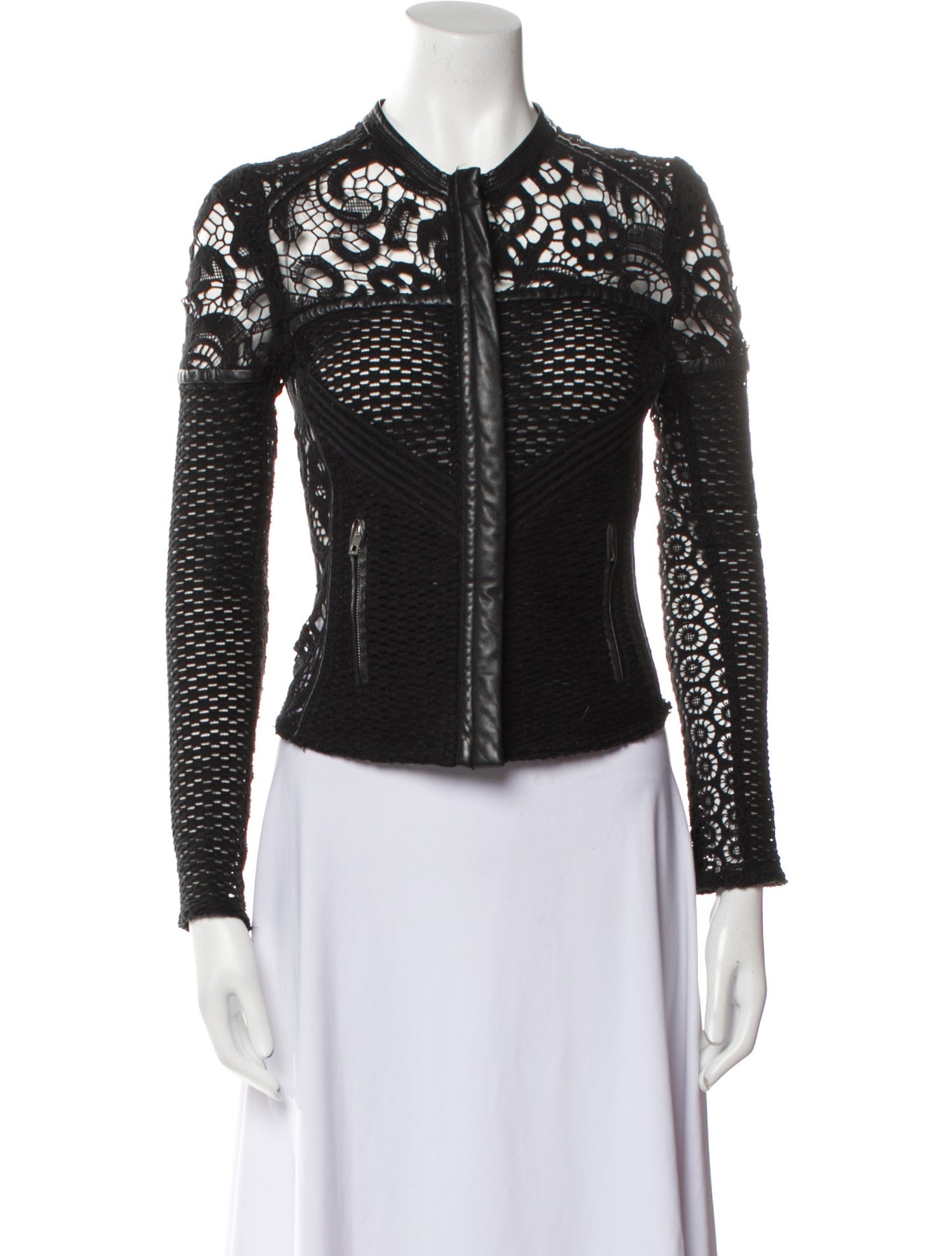 Iro Lace Pattern Jacket