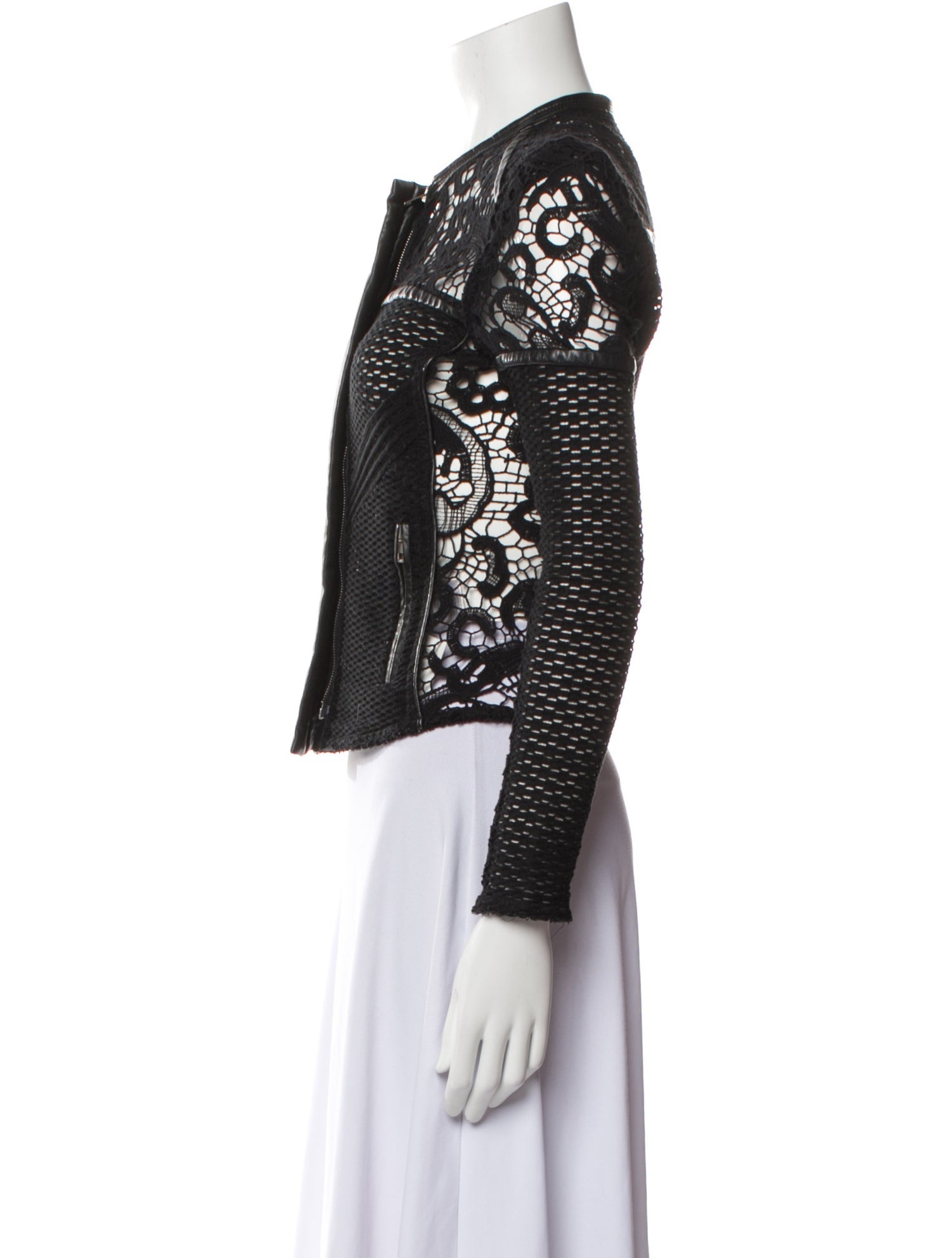 Iro Lace Pattern Jacket