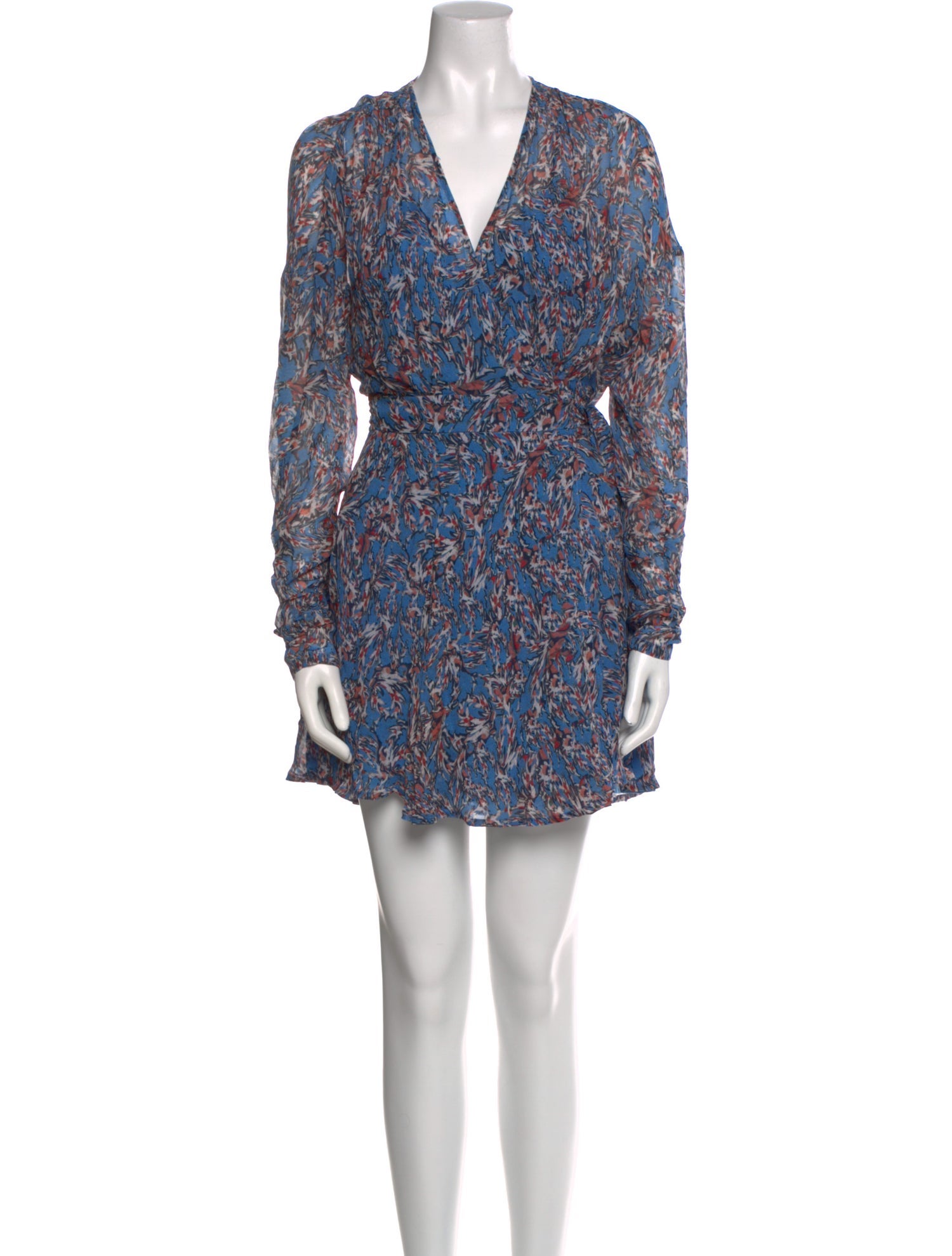 Iro Floral Print Mini Dress