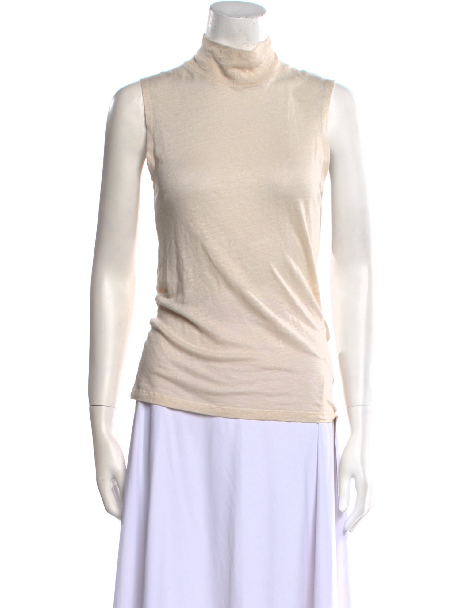 Iro Linen Turtleneck Top w/ Tags