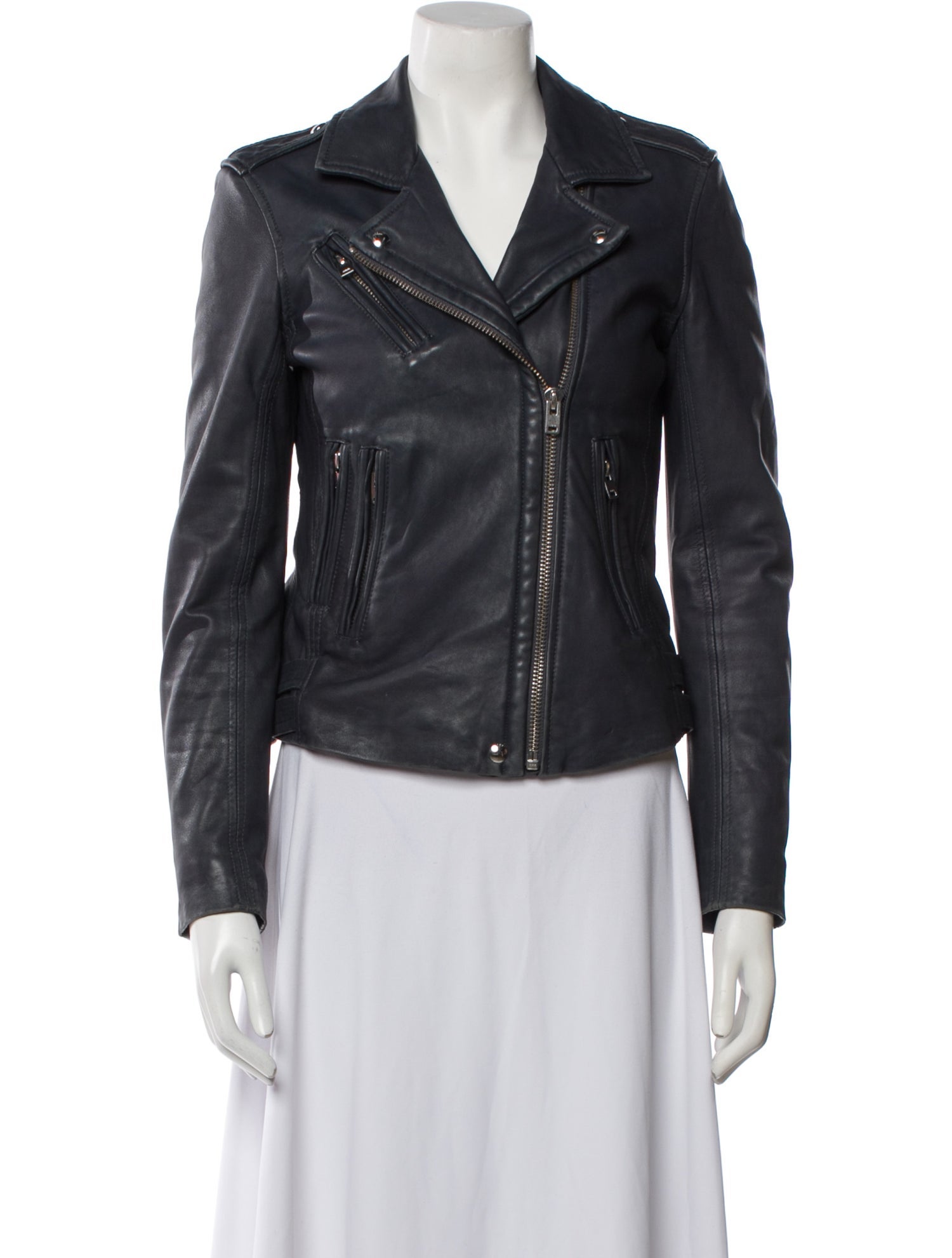 Iro Lamb Leather Biker Jacket