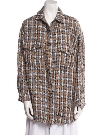 Iro Tweed Pattern Jacket
