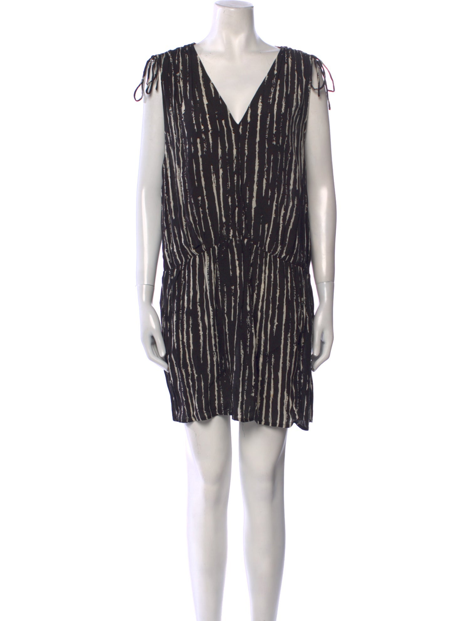 Iro Striped Mini Dress