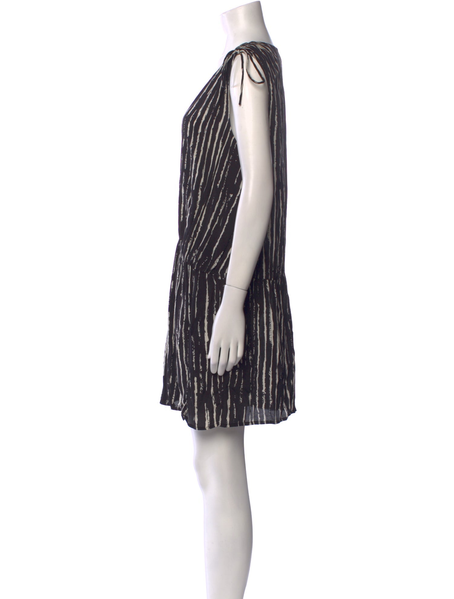 Iro Striped Mini Dress