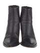 Iro Leather Pleated Accents Boots