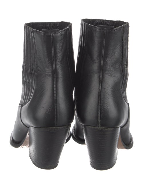 Iro Leather Pleated Accents Boots
