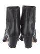 Iro Leather Pleated Accents Boots