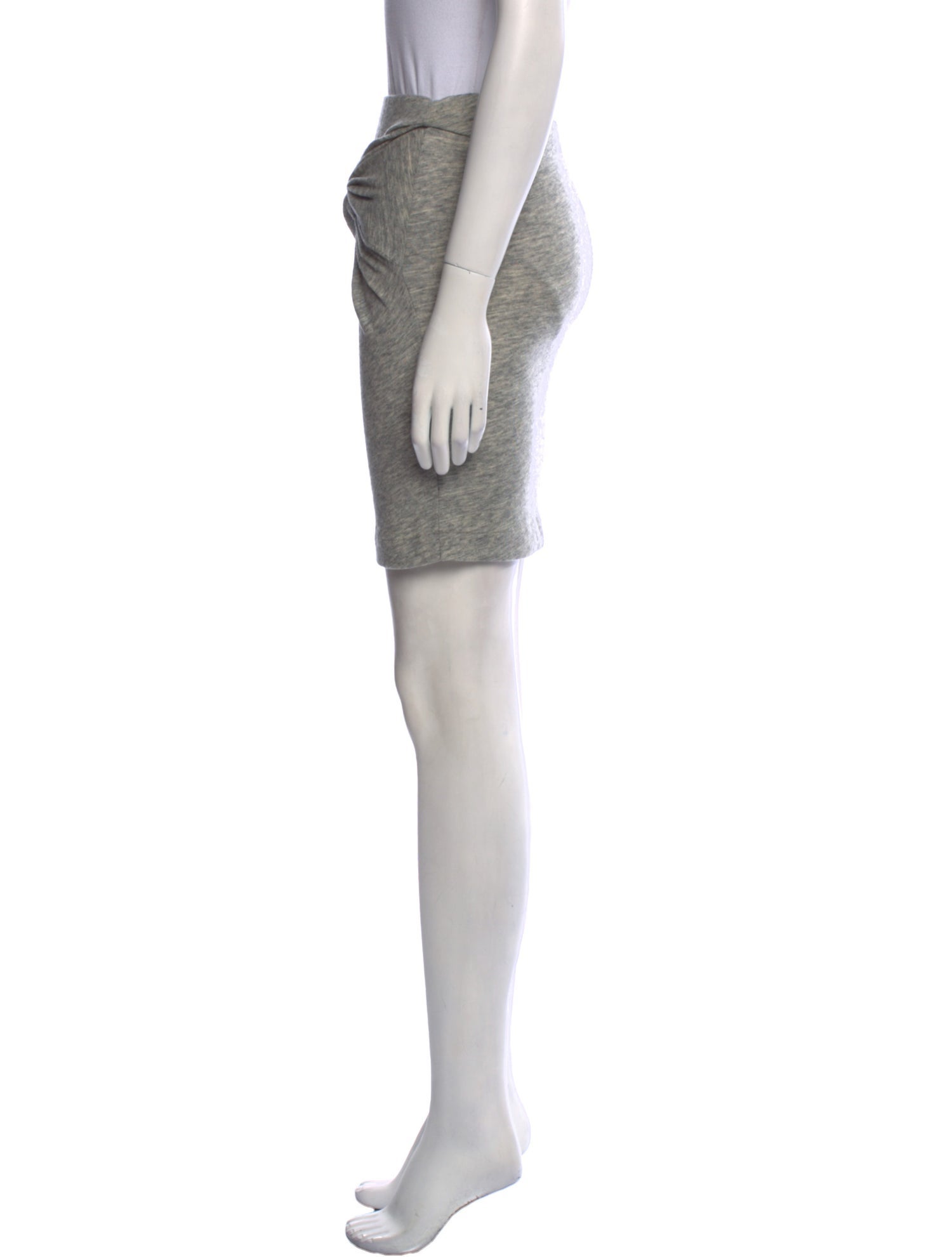 Iro Pleated Accents Mini Skirt