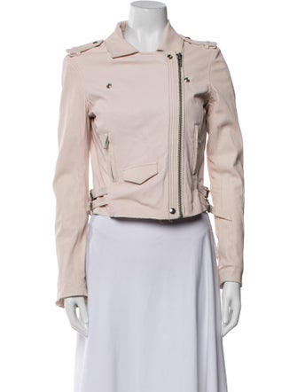 Iro Lamb Leather Biker Jacket