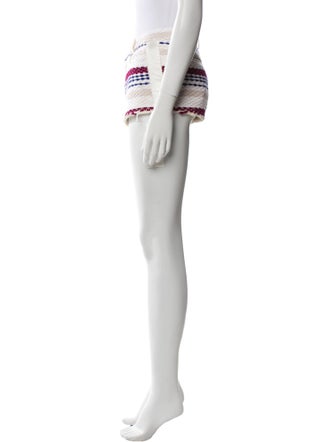 Iro Striped Mini Shorts