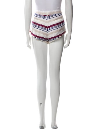 Iro Striped Mini Shorts