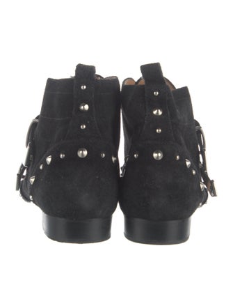Iro Suede Studded Accents Boots
