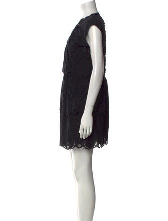 Iro Tie Neck Mini Dress