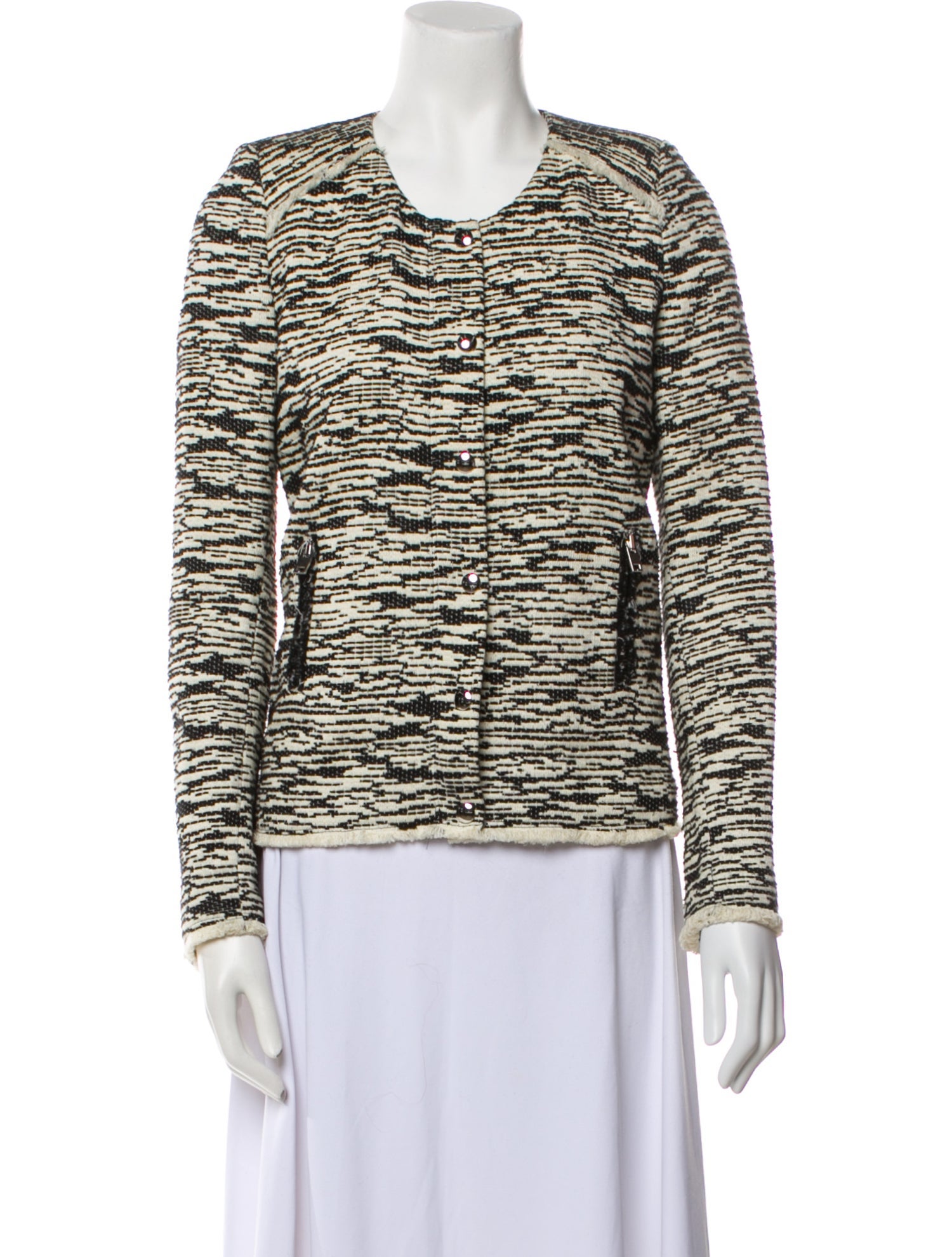 Iro Printed Evening Jacket