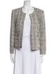 Iro Wool Tweed Pattern Evening Jacket