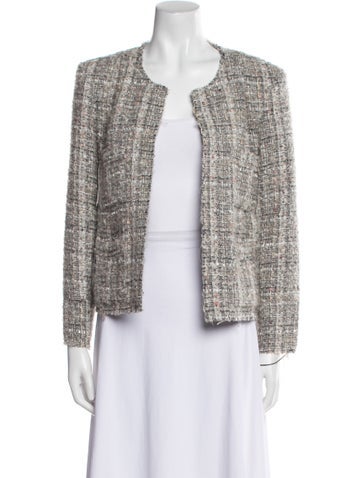Iro Jackets Wool Tweed Pattern Evening Jacket Us10, Fr42 | L