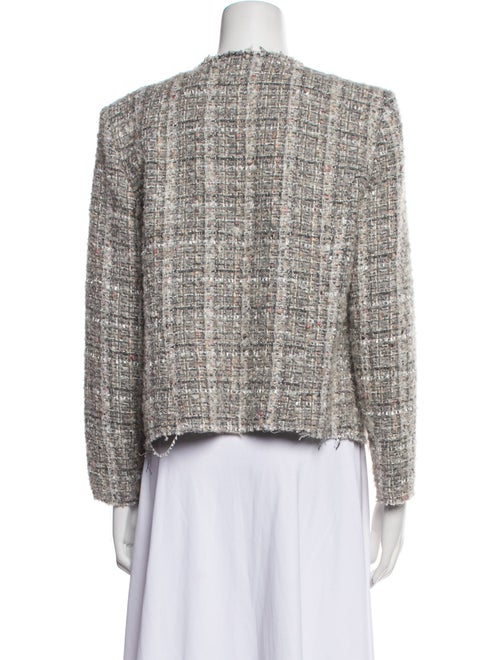 Iro Wool Tweed Pattern Evening Jacket