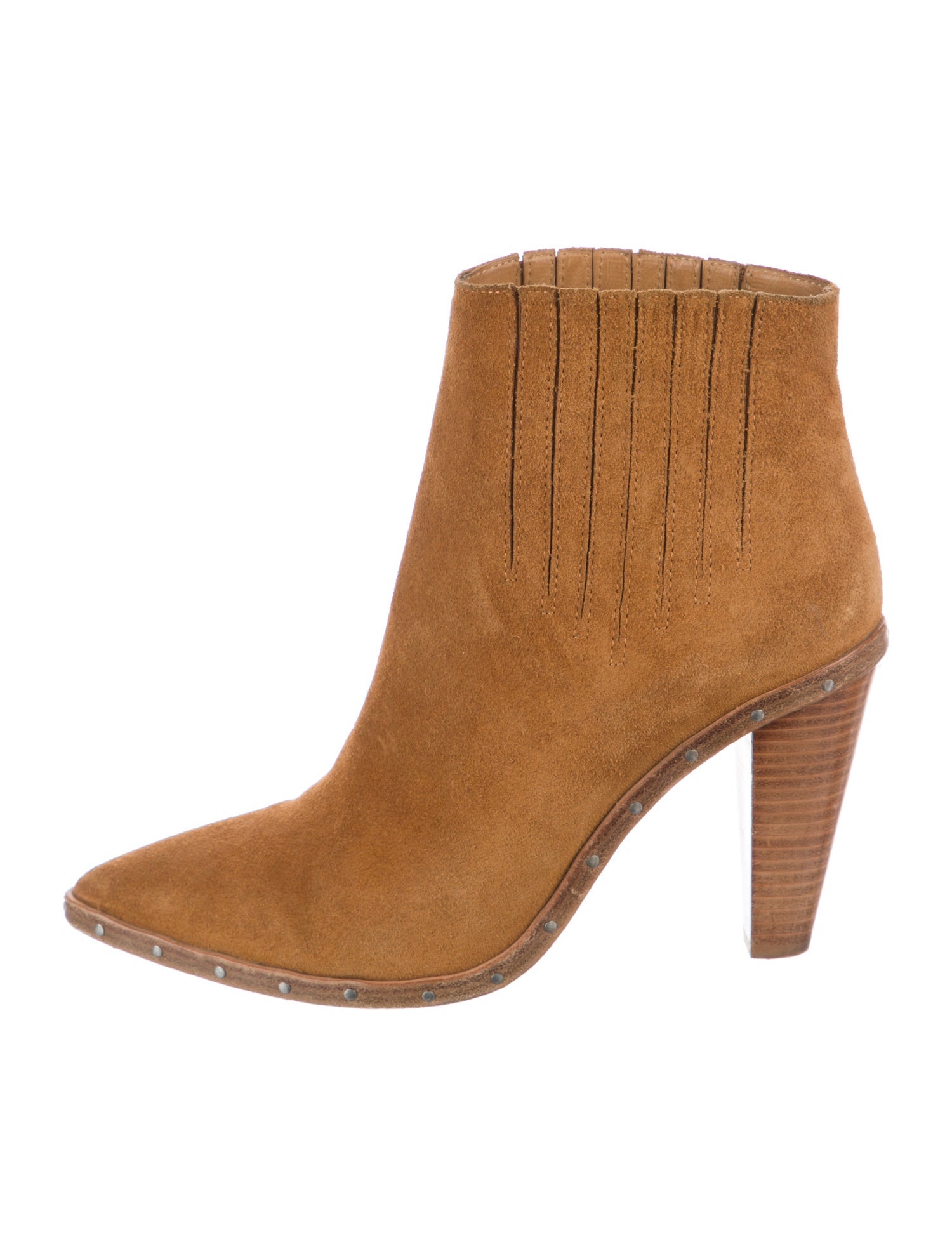 Iro Suede Studded Accents Boots